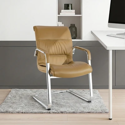 Gambar Informa Council Kursi Tamu Kantor - Cokelat