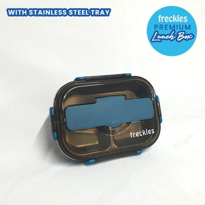 Gambar Okiedog Freckles Lunch Box Blue Hd-47blue