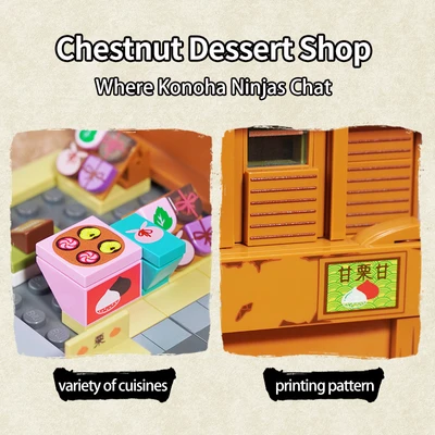 Gambar Keeppley Naruto Chestnut Dessert Shop