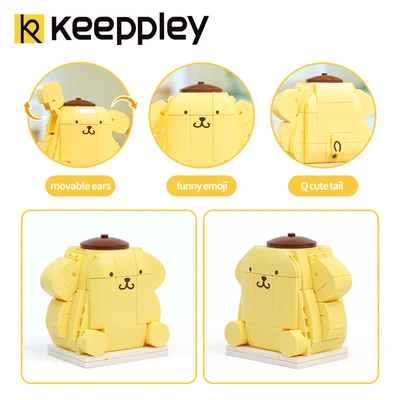 Gambar Keeppley Figure Hello Kitty Pompompurin