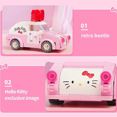 Gambar Keeppley Hello Kitty Mini Car