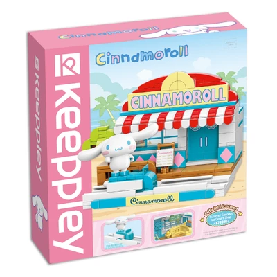 Gambar Keeppley Sanrio Cinnamoroll Summer Coconut Ice Dessert Shop