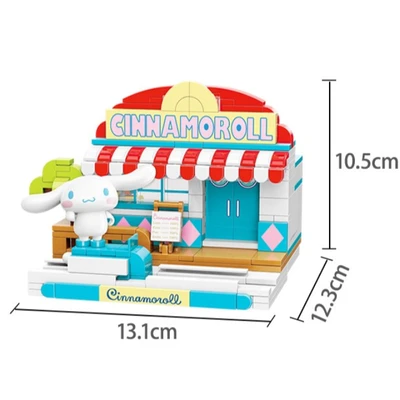 Gambar Keeppley Sanrio Cinnamoroll Summer Coconut Ice Dessert Shop