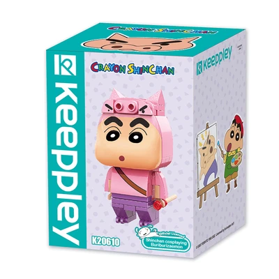 Gambar Keeppley Figure Crayon Shinchan Cosplay Buriburi Zaemon