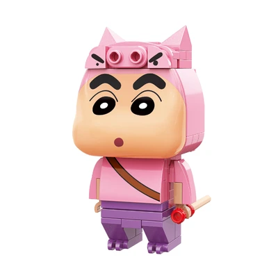 Gambar Keeppley Figure Crayon Shinchan Cosplay Buriburi Zaemon