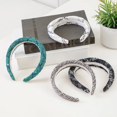 Gambar Ataru Bando Thick Tweed - Hijau