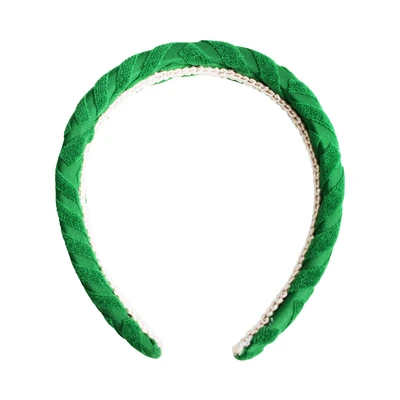 Gambar Ataru Bando Thick Stripe Suede - Hijau