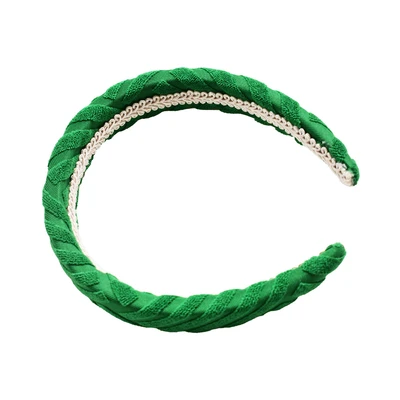 Gambar Ataru Bando Thick Stripe Suede - Hijau