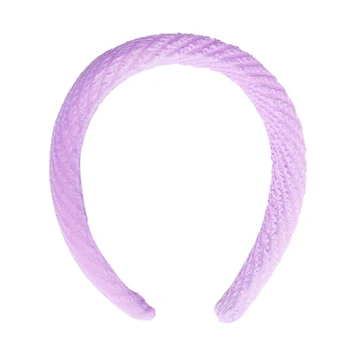 Gambar Ataru Bando Stripe Texture - Ungu