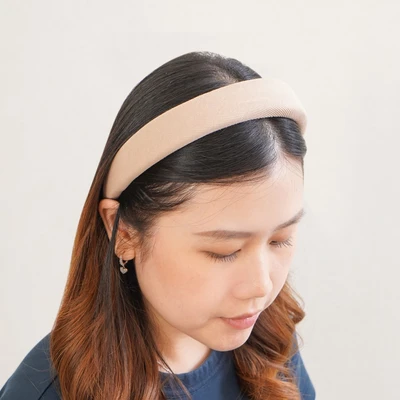 Gambar Ataru Bando Puffy - Krem Beige