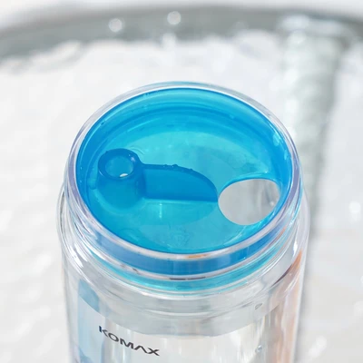 Gambar Komax Botol Minum Plastik Reindeer 550 ml - Biru