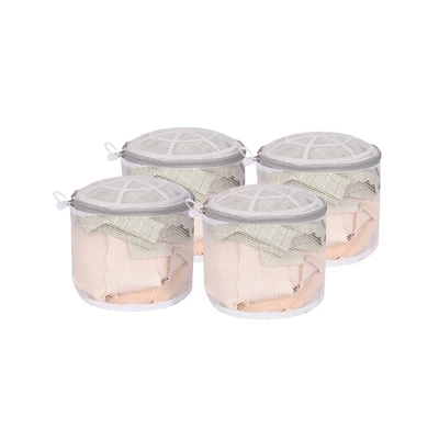 Gambar Stora Set 4 Pcs Kantung Laundry Pakaian Dalam - Putih