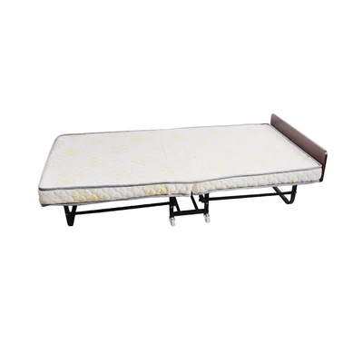Gambar Krisbow 195x95x40 cm Kasur Lipat Dengan Roda - Putih
