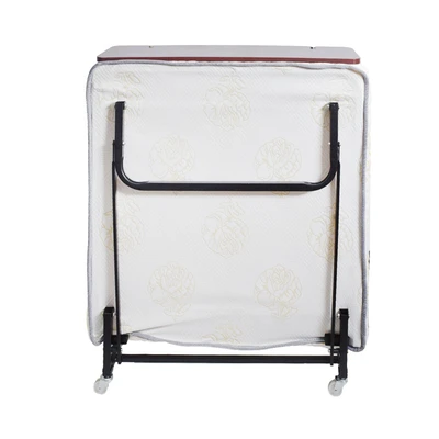 Gambar Krisbow 195x95x40 cm Kasur Lipat Dengan Roda - Putih