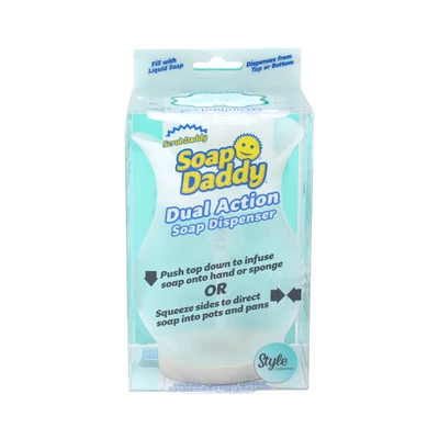 Gambar Scrub Daddy 396 ml Dispenser Sabun Cair Transparan
