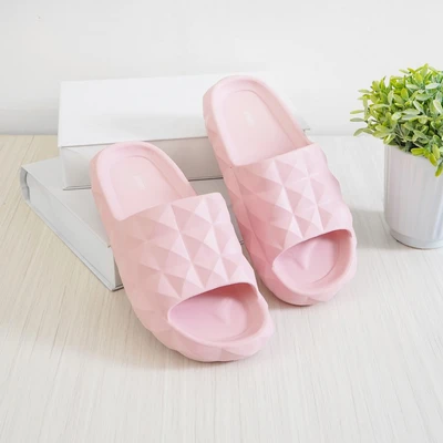 Gambar Ataru Ukuran 40 Sandal Wanita Slides Diamond - Pink