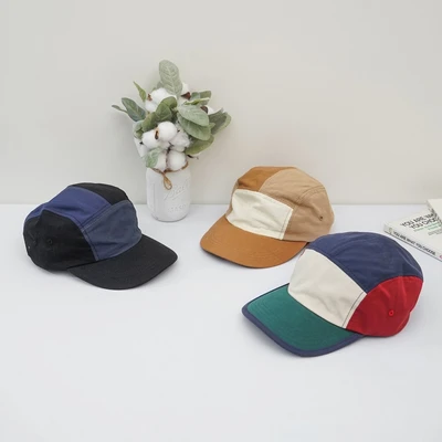 Gambar Ataru Topi Baseball Color Block - Putih