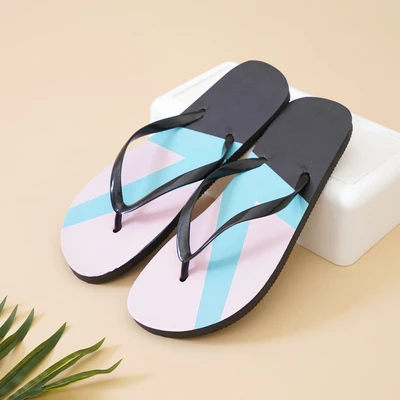 Gambar Ataru Ukuran 38 Sandal Jepit Wanita Flip Flop Graphic - Hitam