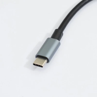 Gambar Ataru Adapter Type C To  4 Usb 3.0 - Abu-abu