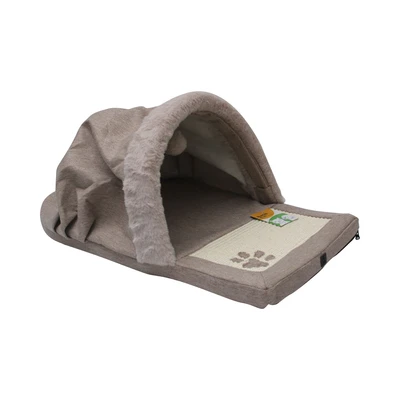 Gambar Paws N Tail Tempat Tidur Hewan Slipper - Krem Beige