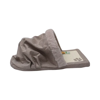 Gambar Paws N Tail Tempat Tidur Hewan Slipper - Krem Beige