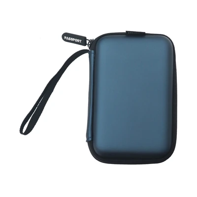 Gambar Passport Tas Organizer Perangkat Digital Hardcase Small - Biru Navy