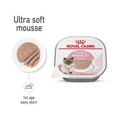 Gambar Royal Canin 100 Gr Makanan Kucing Basah Mother & Babycat