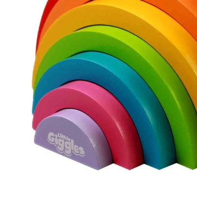 Gambar Little Giggles Set Stacking Rainbow