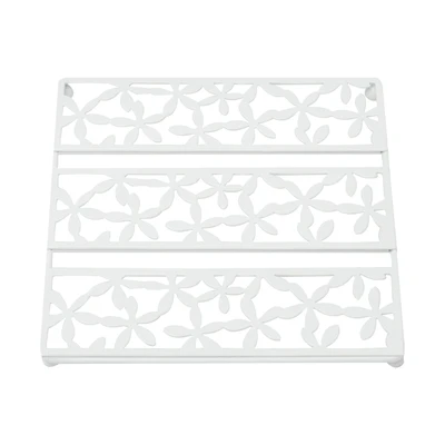 Gambar Stora Tatakan Panci Trivet Leaf Series 17.5x17.5 cm - Putih