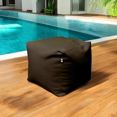 Gambar Soleil Ramadante Bean Bag Square 40 cm - Cokelat Tua