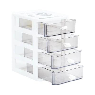 Gambar Stora Organizer Mini 4 Tingkat 13.4x17x22.5 cm