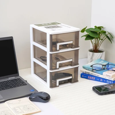 Gambar Stora Organizer Meja 3 Tingkat 24x17x30 cm