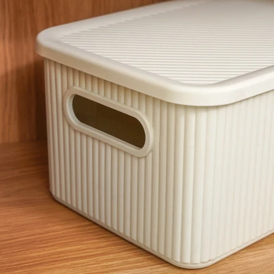 Gambar Informa Kotak Penyimpanan Dengan Tutup 28.7x19x13 cm - Putih