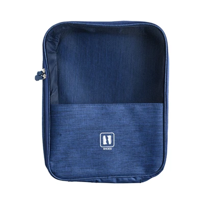 Gambar Passport Tas Organizer Sepatu Dengan Trolley Strap - Biru Navy