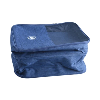 Gambar Passport Tas Organizer Sepatu Dengan Trolley Strap - Biru Navy
