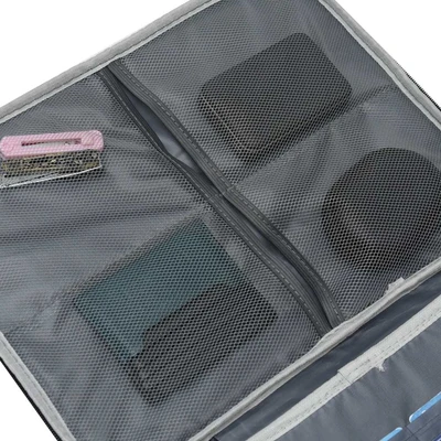 Gambar Passport Tas Organizer Dokumen 3 Layers Dengan Lock - Hitam