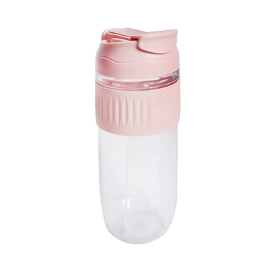 Gambar Ataru Botol Minum Plastik Antislip 550 ml - Pink