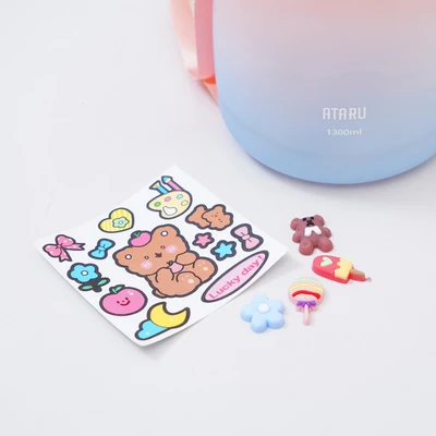 Jual Ataru Botol Minum Plastik Round 1.3 Liter - Pink Terbaru | Ruparupa