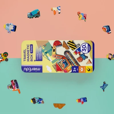 Gambar Mieredu Set Travel Magnetic Box Trucks