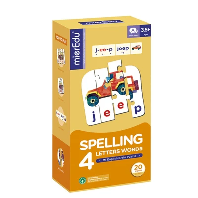 Gambar Mieredu Puzzle Spelling 4 Letters Words