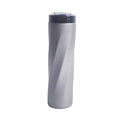 Gambar Kris 480 Ml Botol Vacuum Flask Matte - Abu-abu