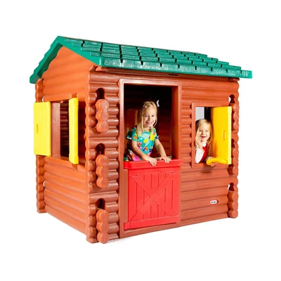 Gambar Little Tikes Playhouse Log Cabin 486900070