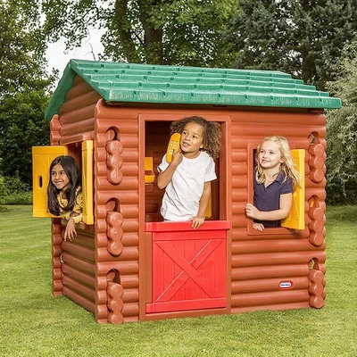 Gambar Little Tikes Playhouse Log Cabin 486900070