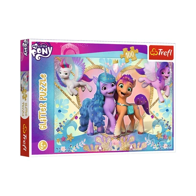 Gambar Trefl Puzzle Glitter Ponies 14828