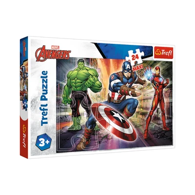 Gambar Trefl Puzzle In The World Of Avengers