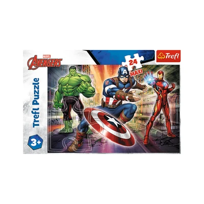 Gambar Trefl Puzzle In The World Of Avengers