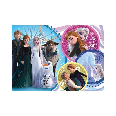 Gambar Trefl Puzzle Frozen Ii In The Glow Of Love