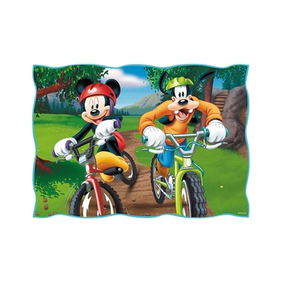 Gambar Trefl Puzzle 4 In 1 Mickey Mouse Nice Day