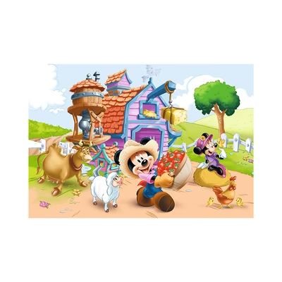 Gambar Trefl Puzzle Mickey The Farmer 15337