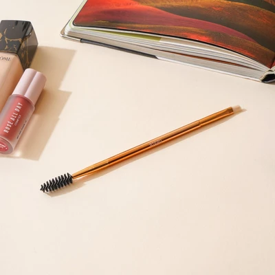 Gambar Ataru Kuas Makeup Eyebrow - Rose Gold